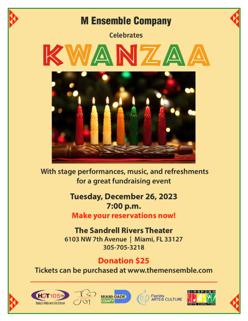 mec's kwanzaa flyer for the 2023 event 